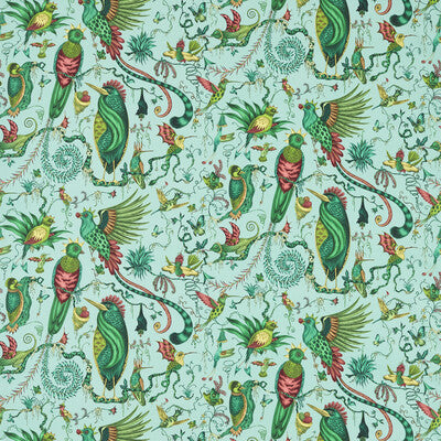 F1758/01-CAC QUETZAL AQUA CLARKE AND CLARKE UPHOLSTERY