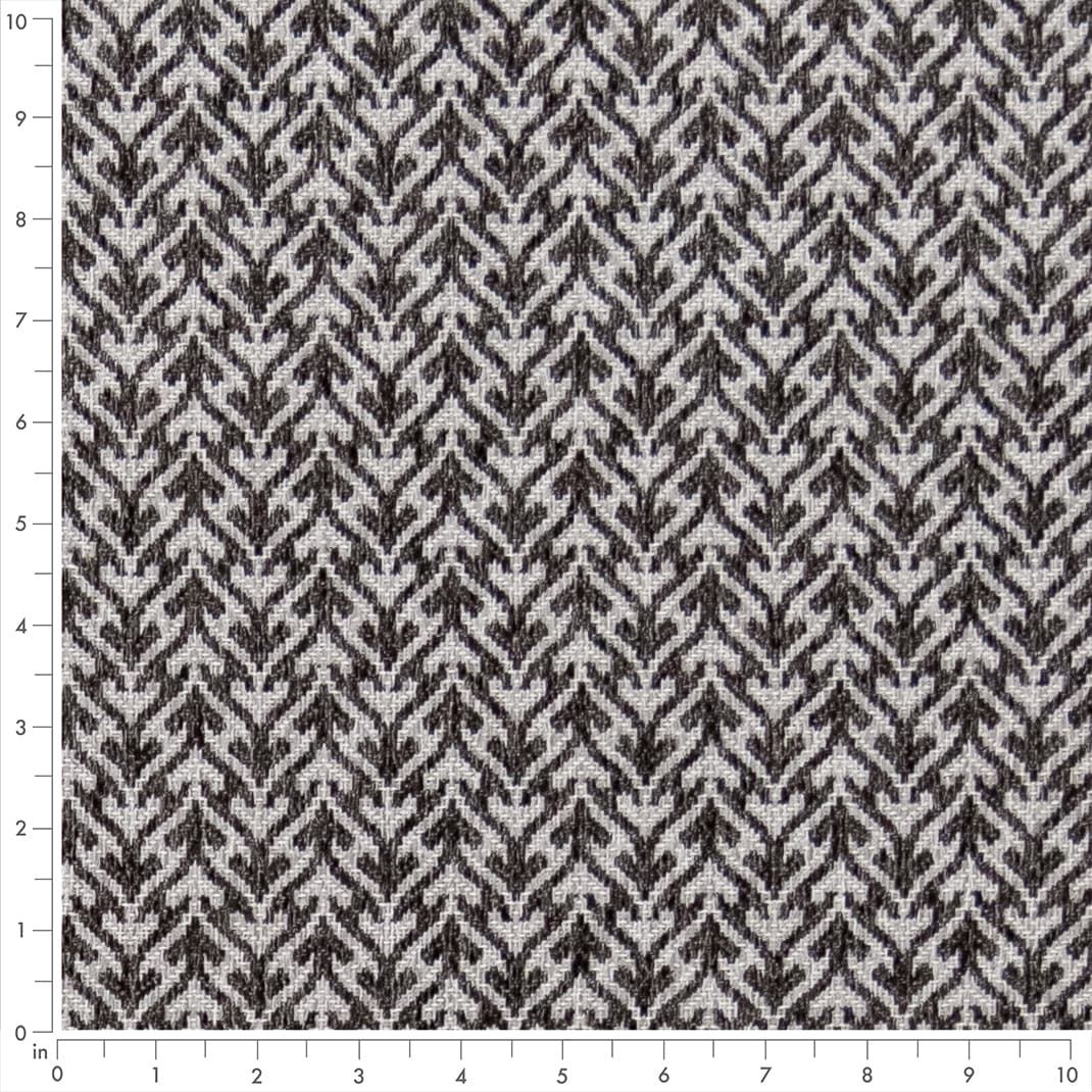 F300-171 Abstract & Geometric,Small Scale nan Grey & Silver Performance Colors