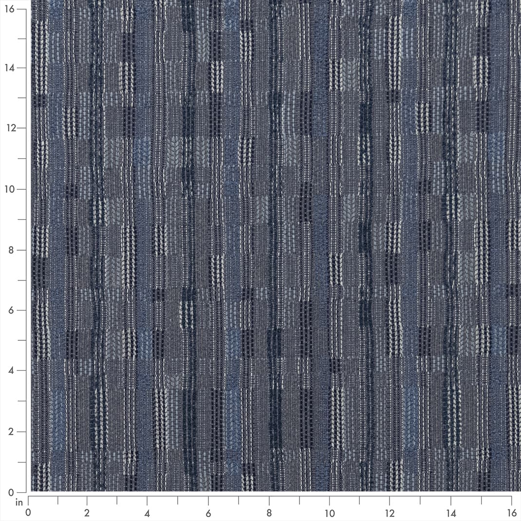 F300-182 Abstract & Geometric nan Blue Performance Colors