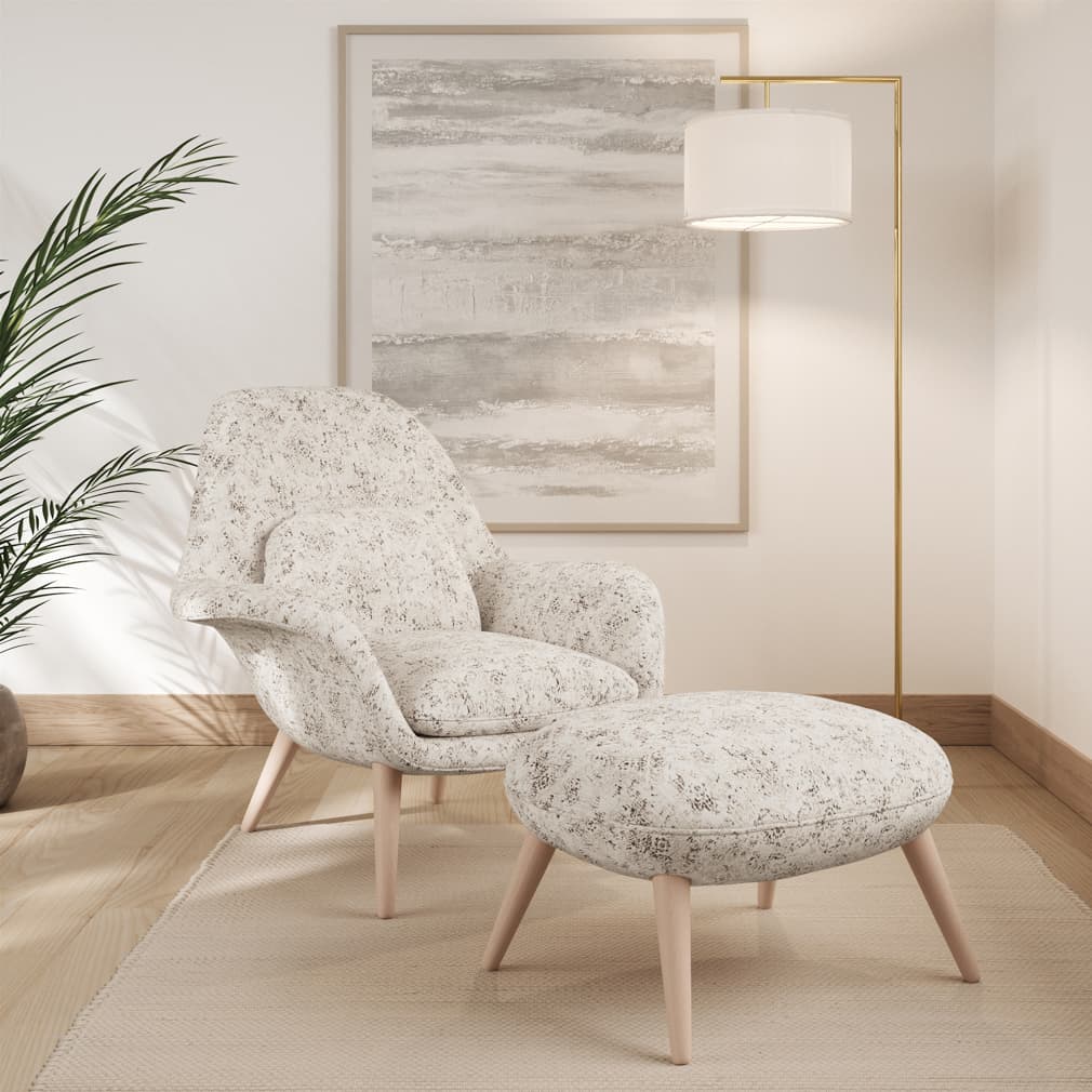F300-189 Abstract & Geometric nan Beige & Taupe,Grey & Silver Performance Colors