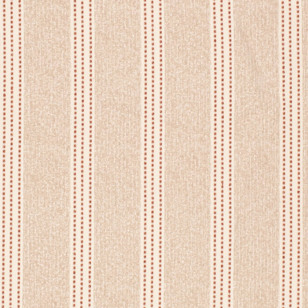 F300-244 Stripe Orange & Rust Charlotte Fabrics Crypton,Woven Patterns