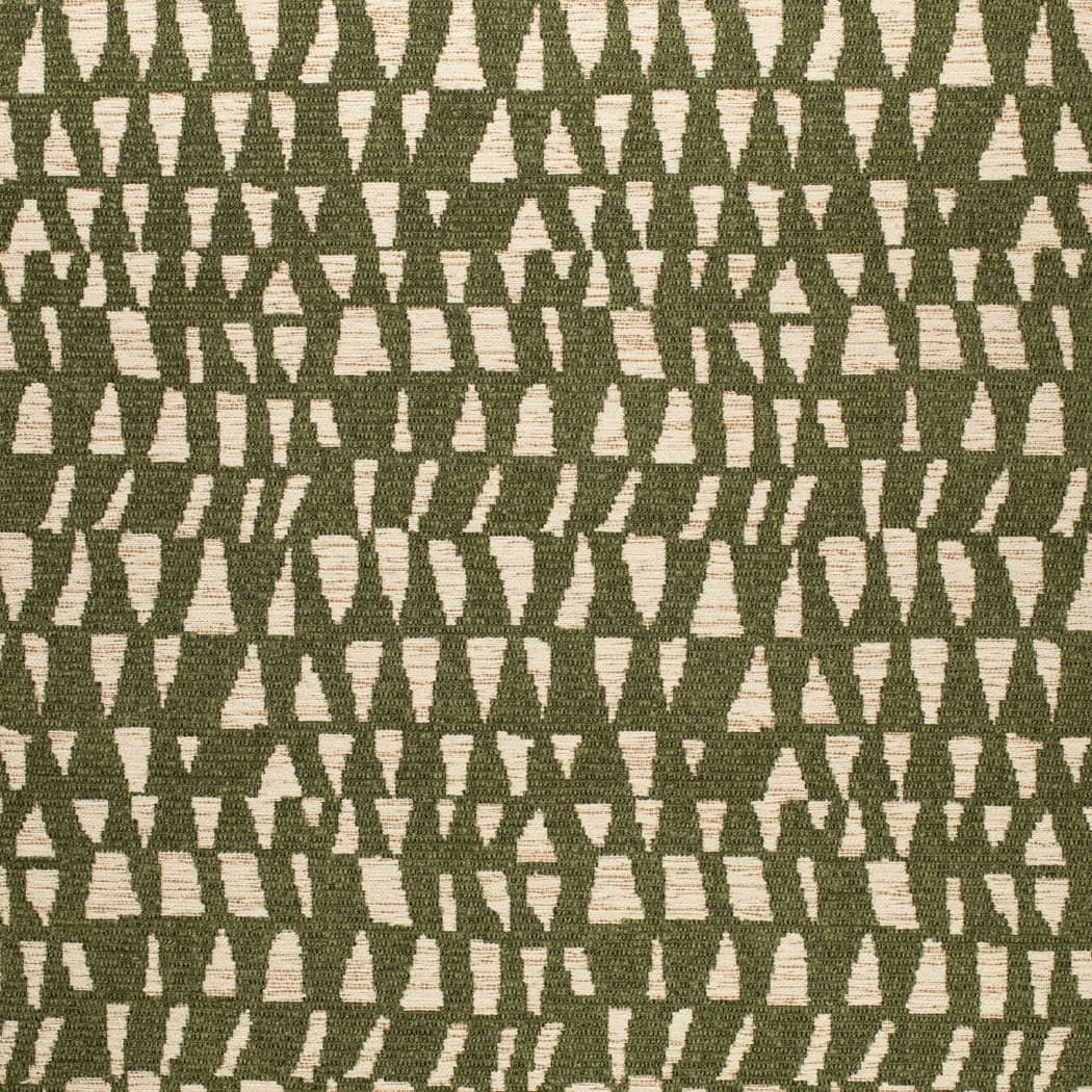 F300-273 Abstract & Geometric Green Charlotte Fabrics Woven Patterns