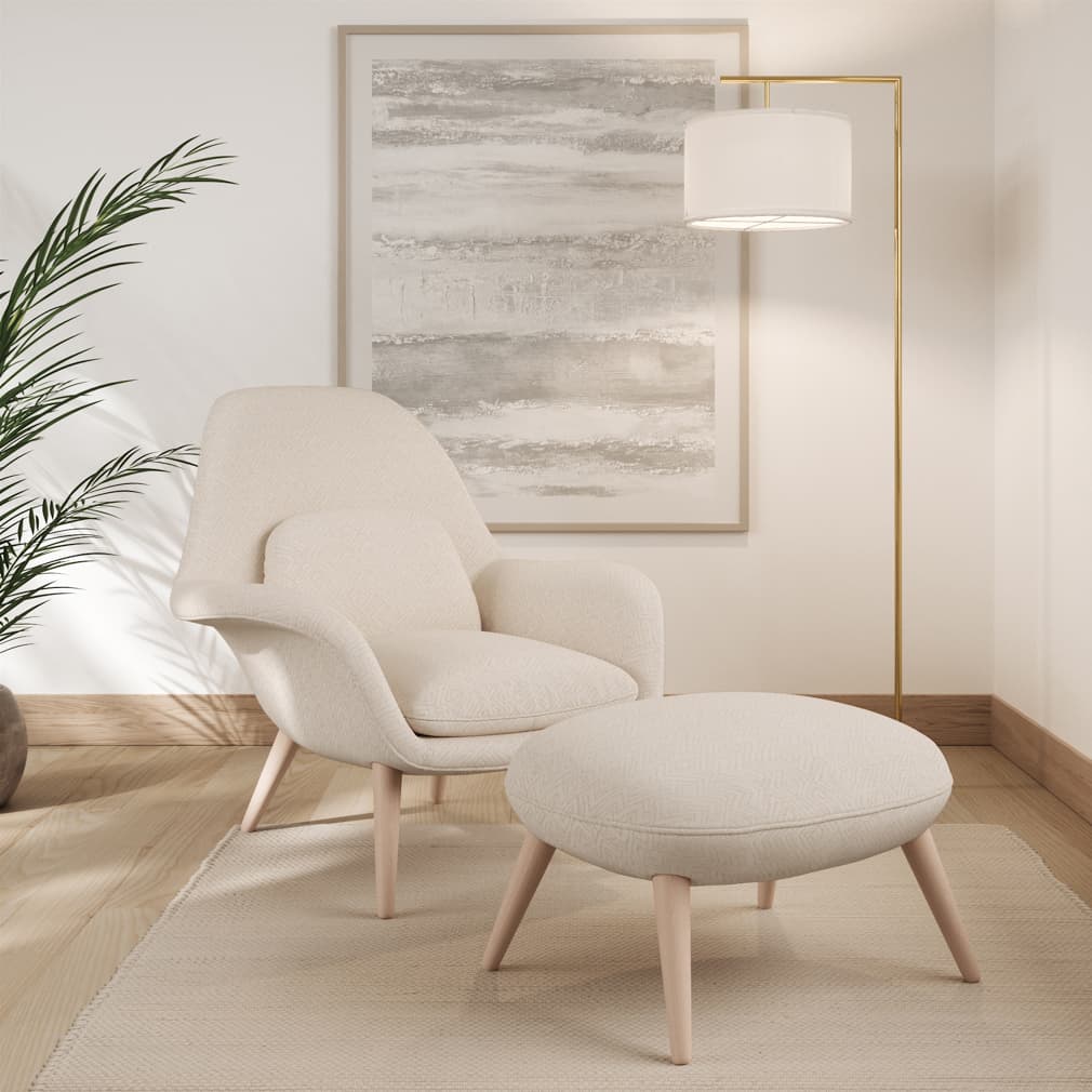 F400-140 Abstract & Geometric nan Beige & Taupe Performance Colors