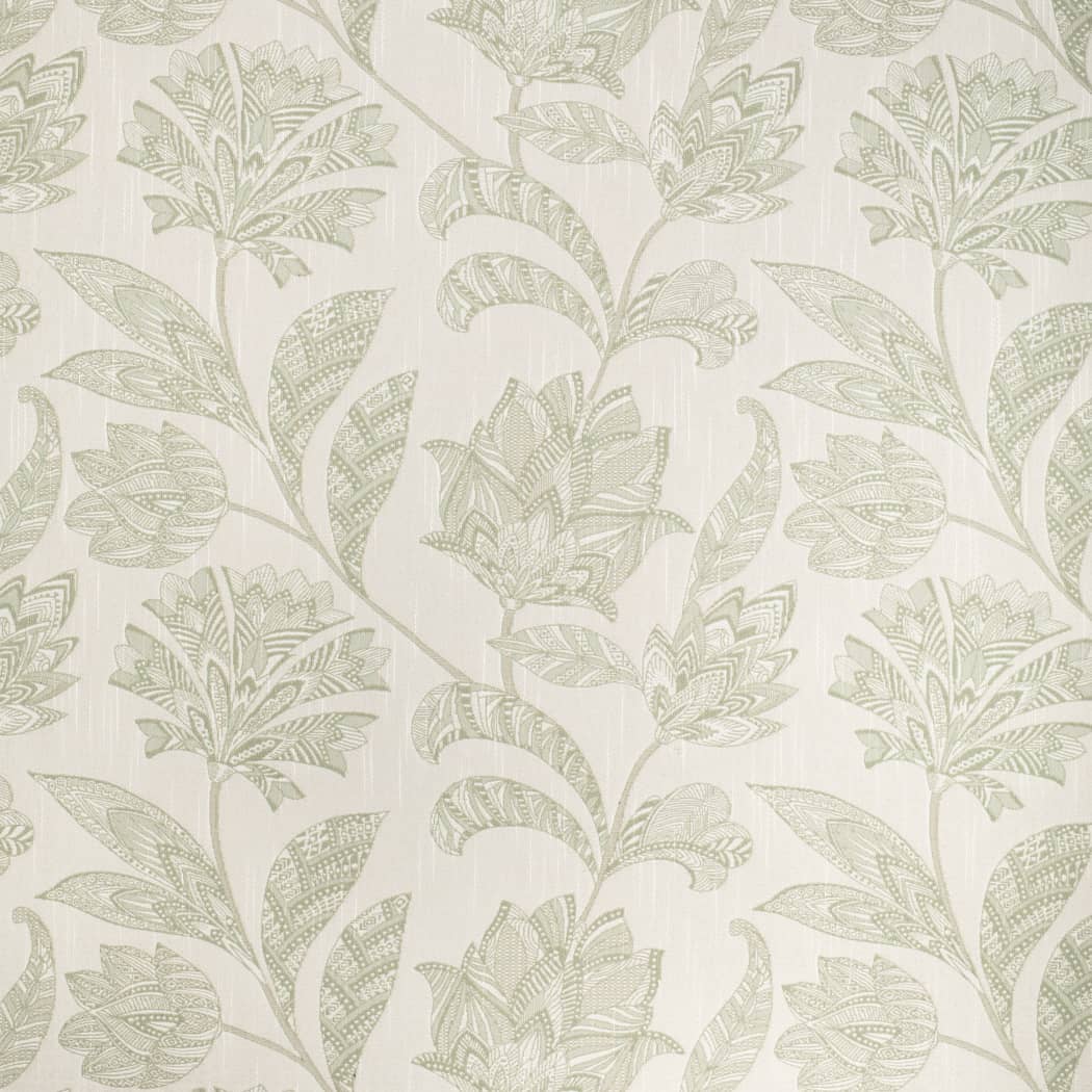 F400-180 Floral Green Charlotte Fabrics Crypton,Woven Patterns