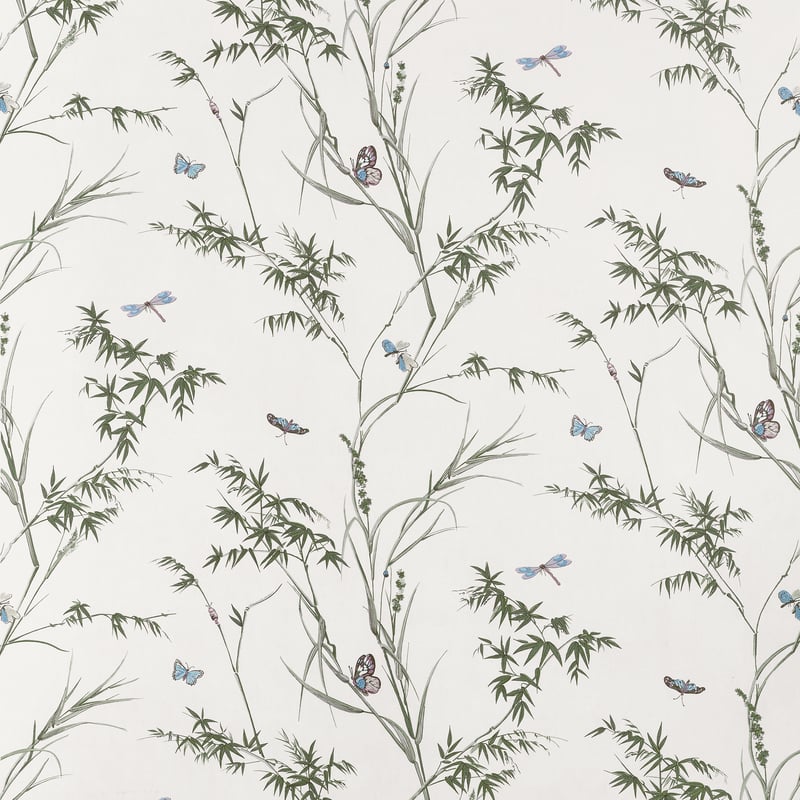 F910526 Thibaut Beige and Sage Fabric