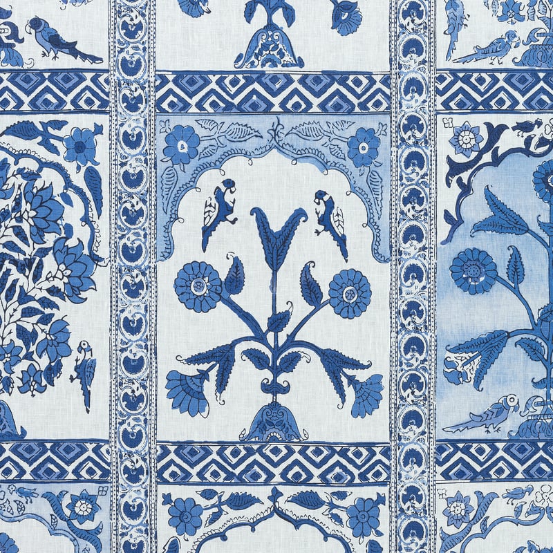 F910629 Thibaut Blue Fabric