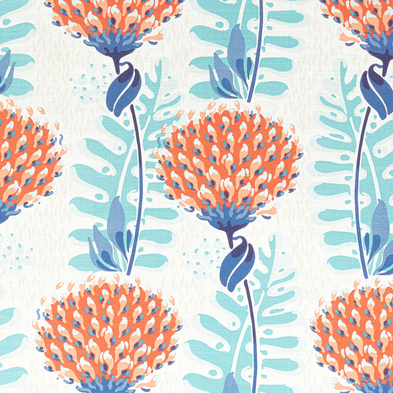 F910649 Thibaut Coral Fabric