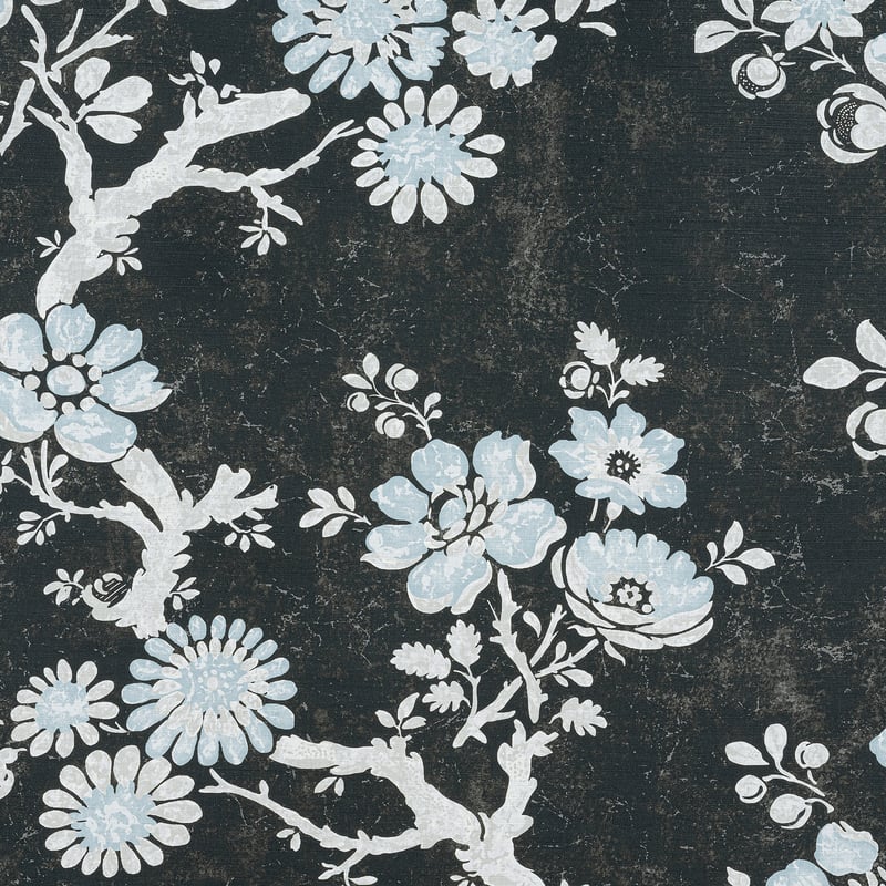 F910814 Thibaut Charcoal Fabric