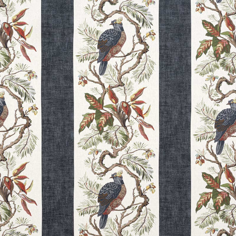 F910858 Thibaut Black Fabric