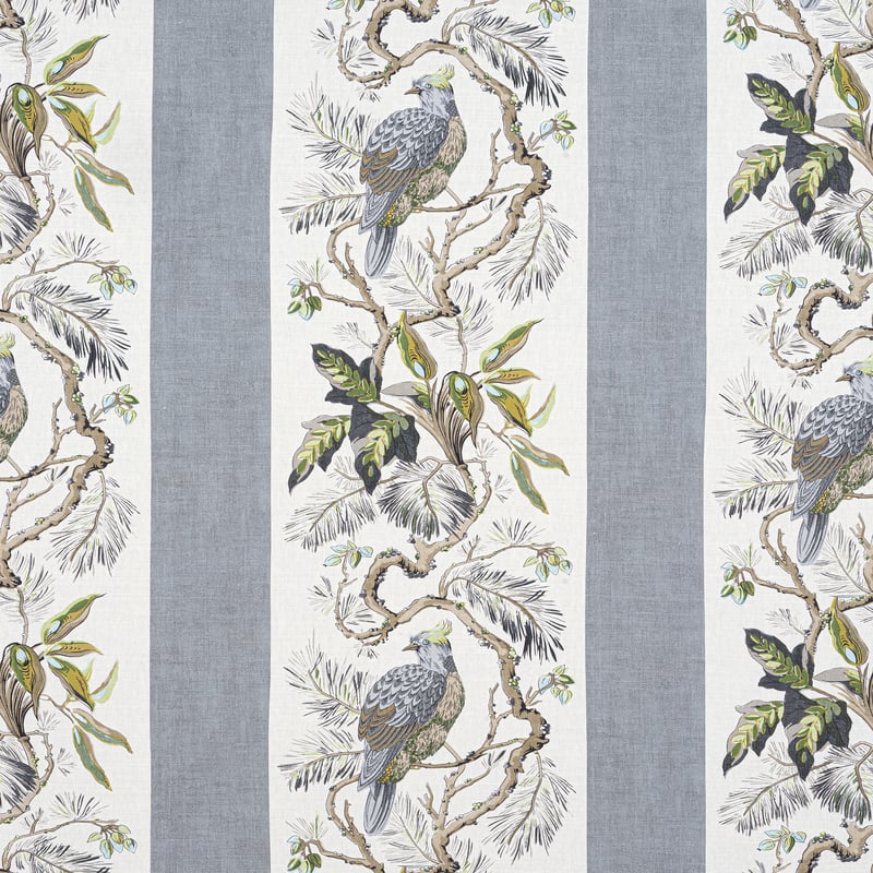 F910860 Thibaut Grey Fabric