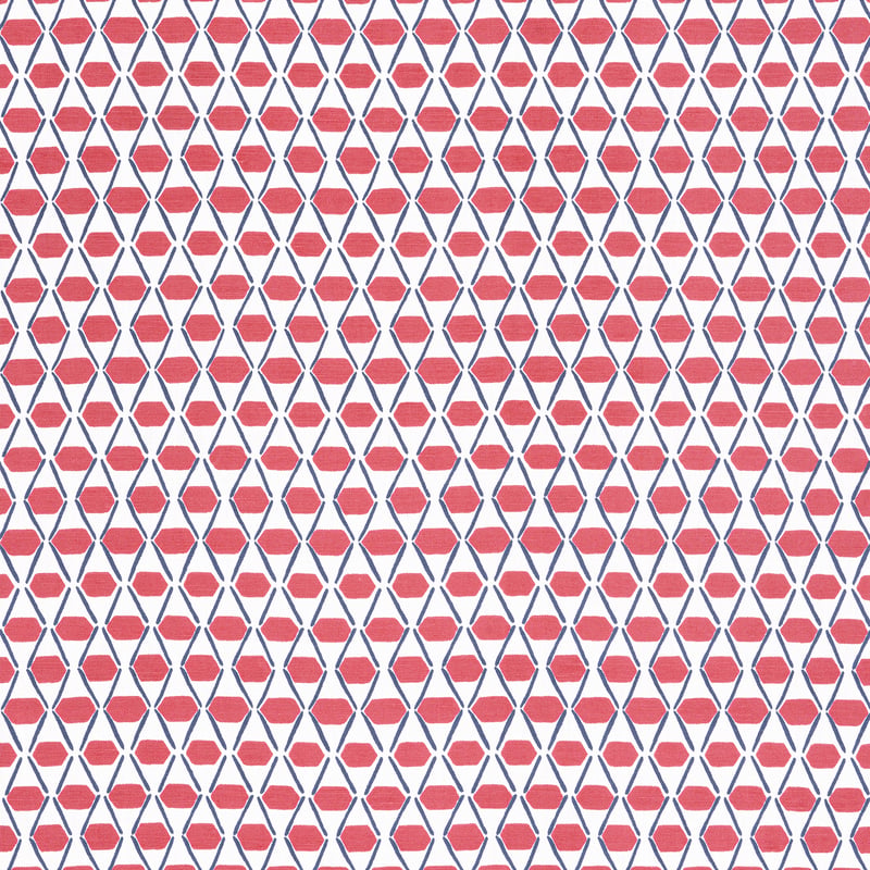 F914325 Thibaut Pink and Blue Fabric