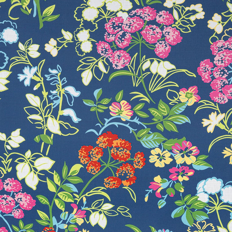 F914337 Thibaut Navy Fabric