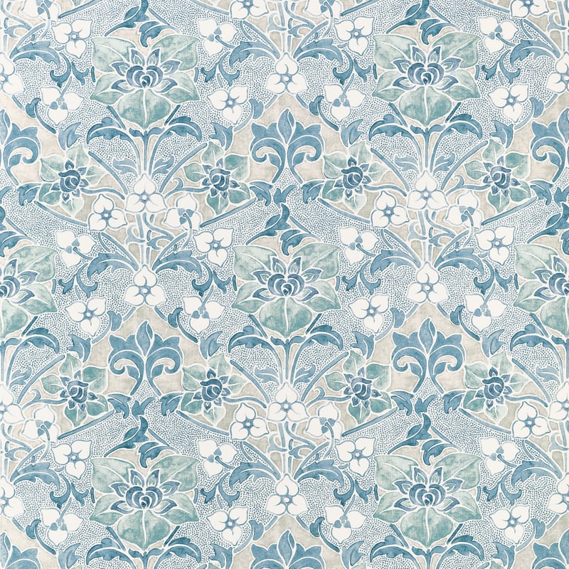 F914604 Thibaut Spa Blue Fabric