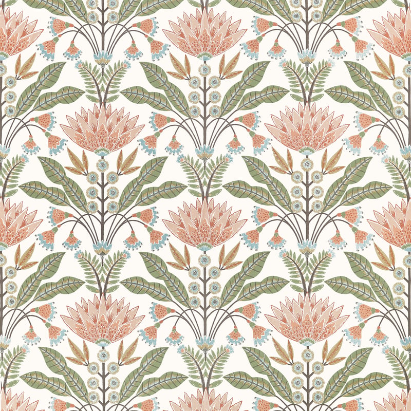 F914609 Thibaut Apricot Fabric
