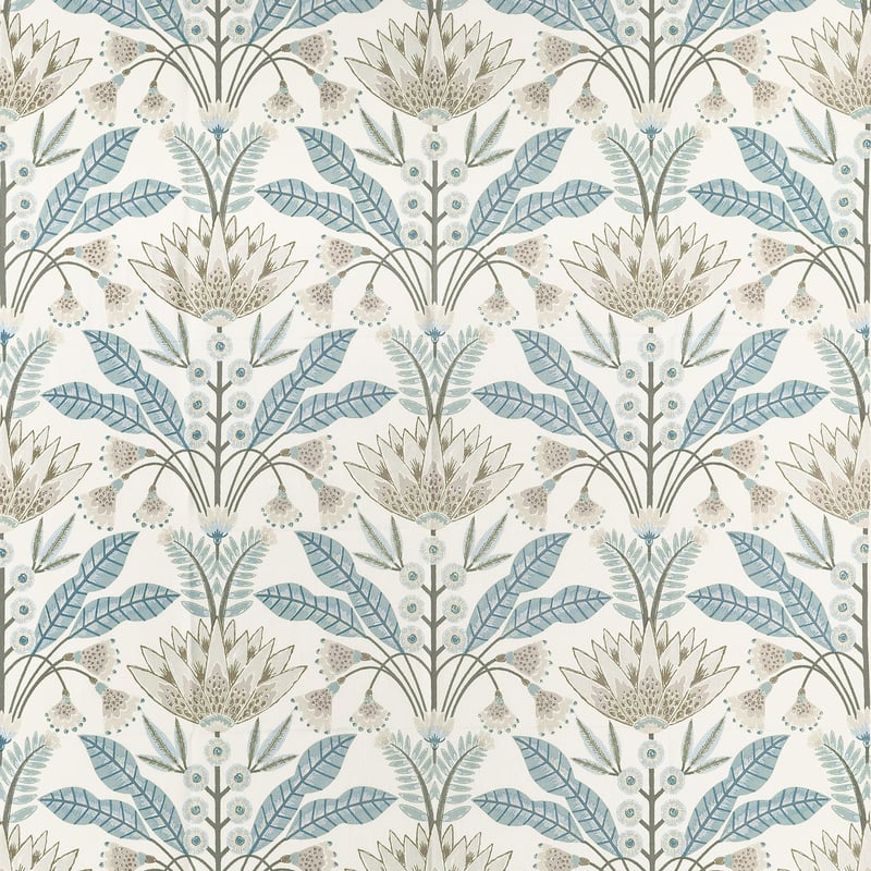 F914611 Thibaut Spa Blue Fabric