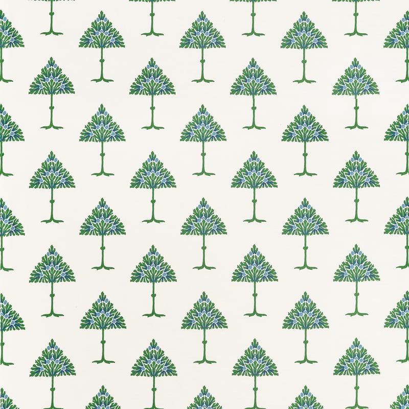 F914615 Thibaut Blue and Green Fabric
