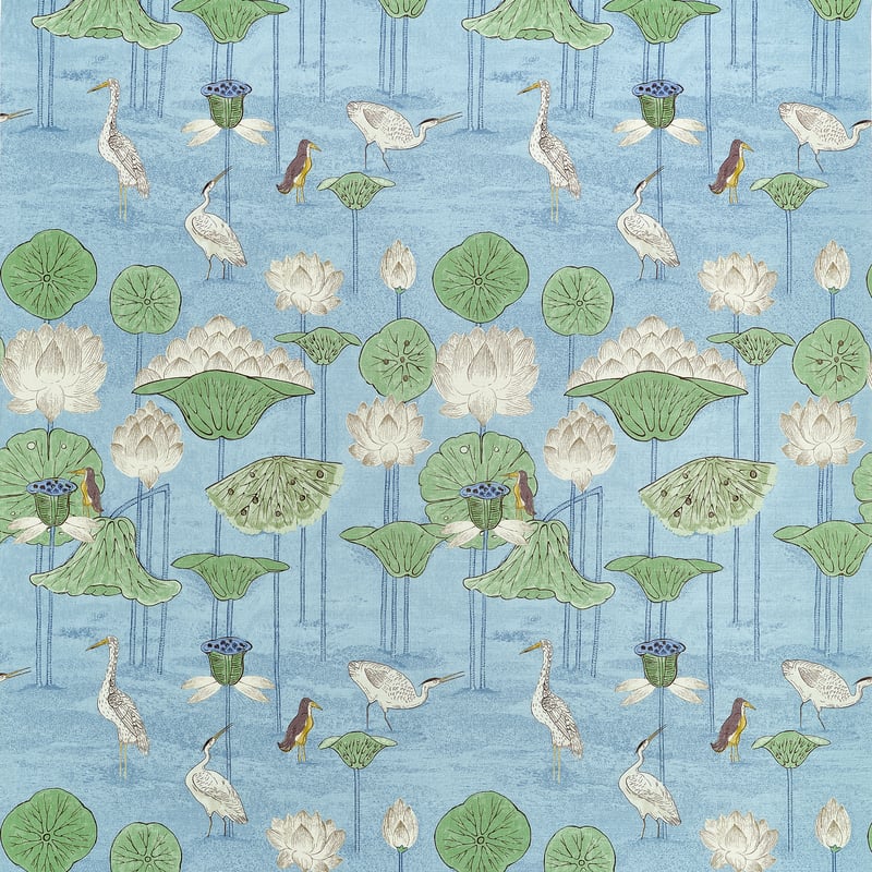 F914637 Thibaut Sky Blue Fabric