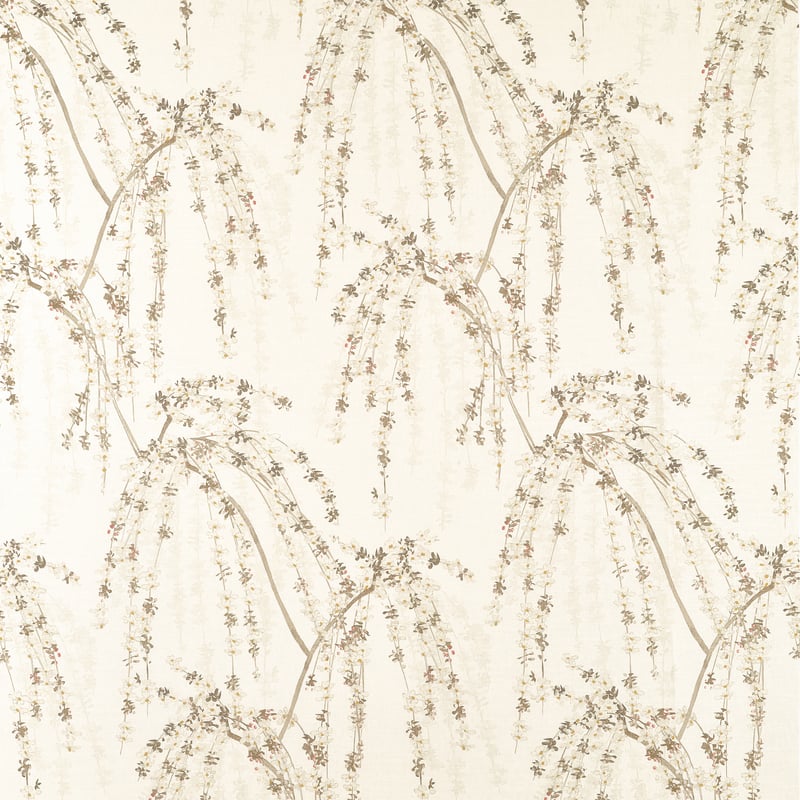 F924454 Thibaut White Fabric