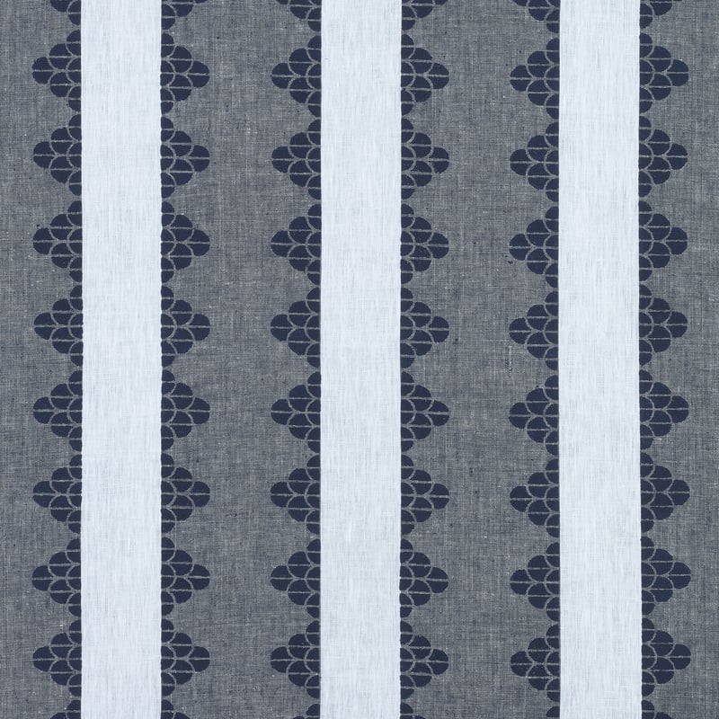F92938 Thibaut Navy Fabric