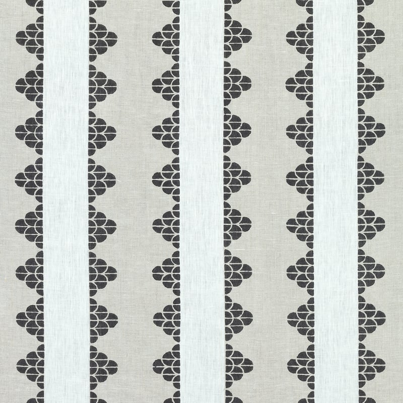 F92939 Thibaut Beige and Black Fabric