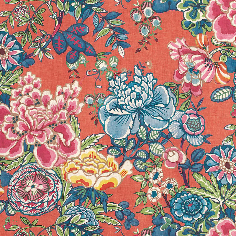 F942018 Thibaut Coral Fabric