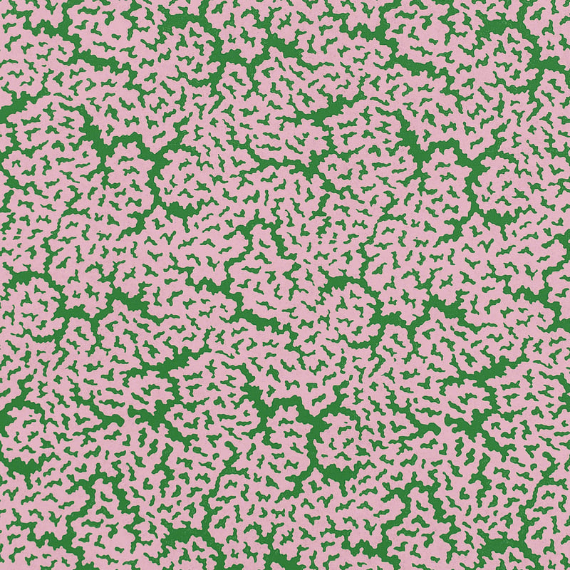 F942042 Thibaut Lavender and Green Fabric
