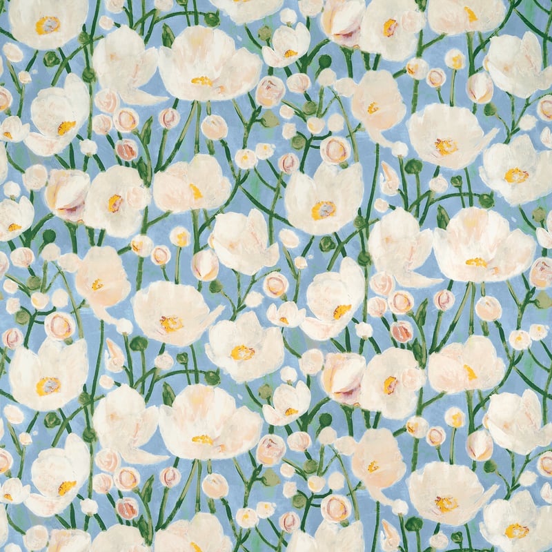 F945016 Thibaut Sky Blue Fabric