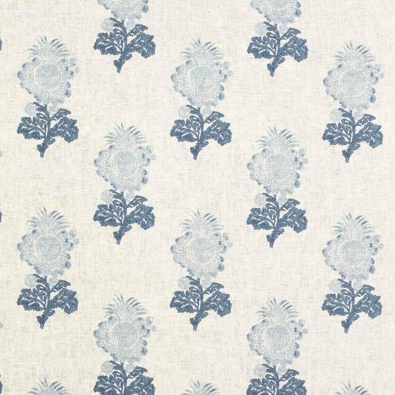 F972608 Thibaut Blue Fabric