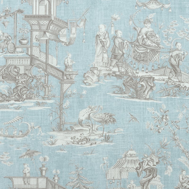 F975468 Thibaut Robin's Egg Fabric