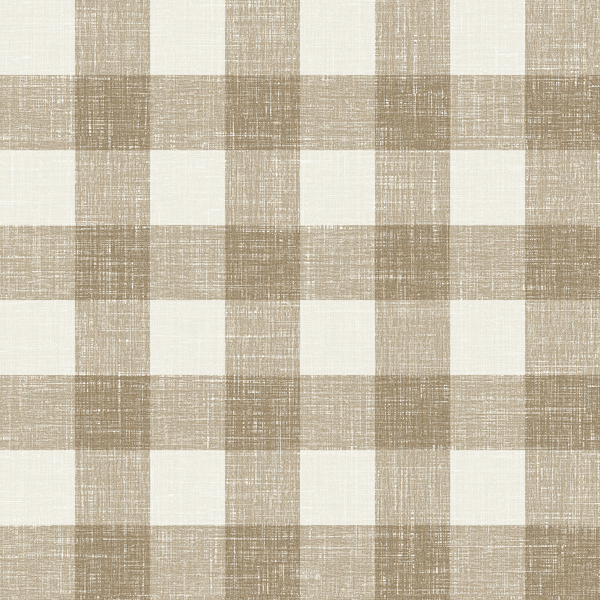 FC62306 Seabrook Designs French Country Wallpaper Bebe Gingham Driftwood