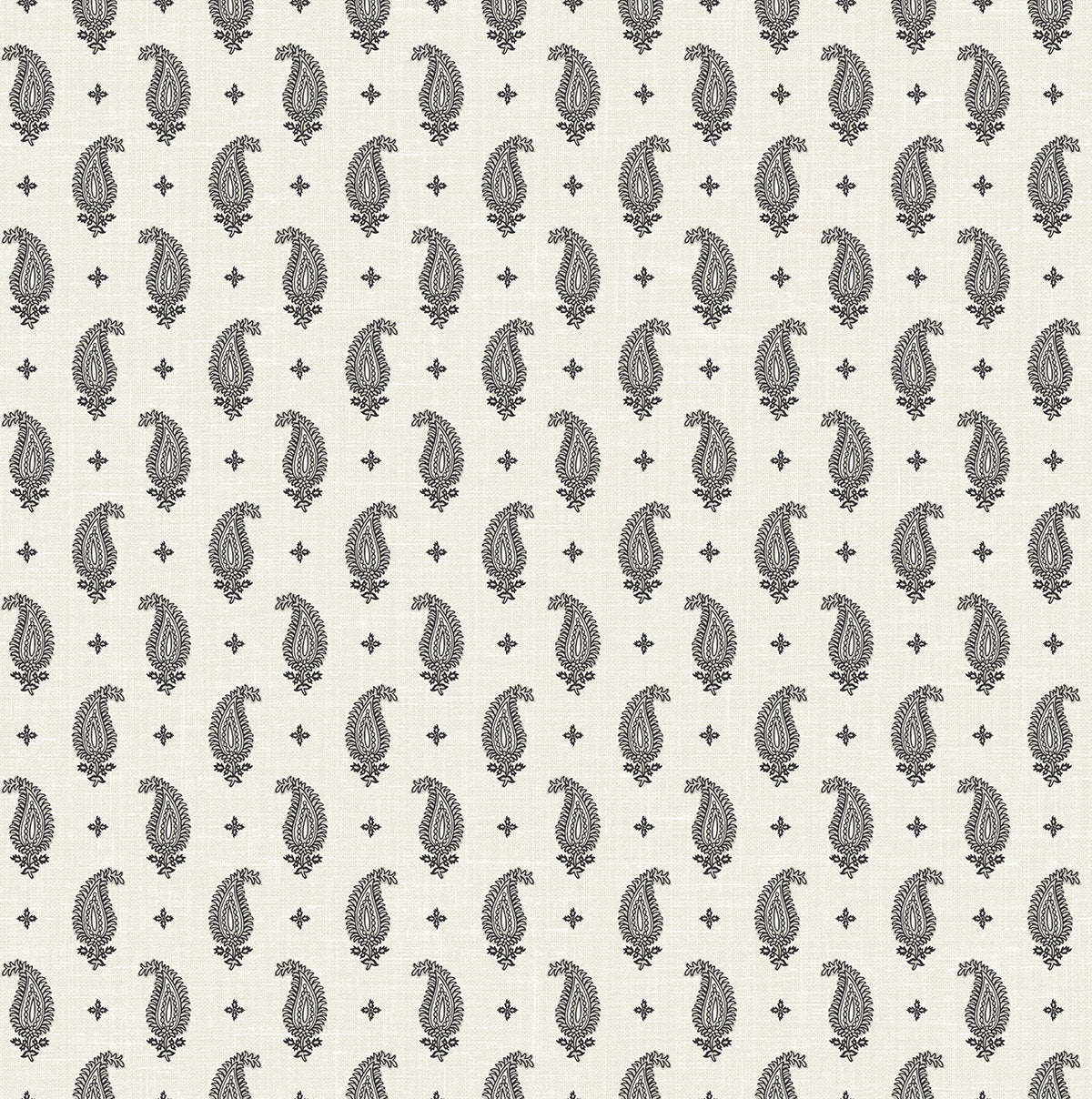 FC62400 Seabrook Designs French Country Wallpaper Maia Paisley Poppy Seed