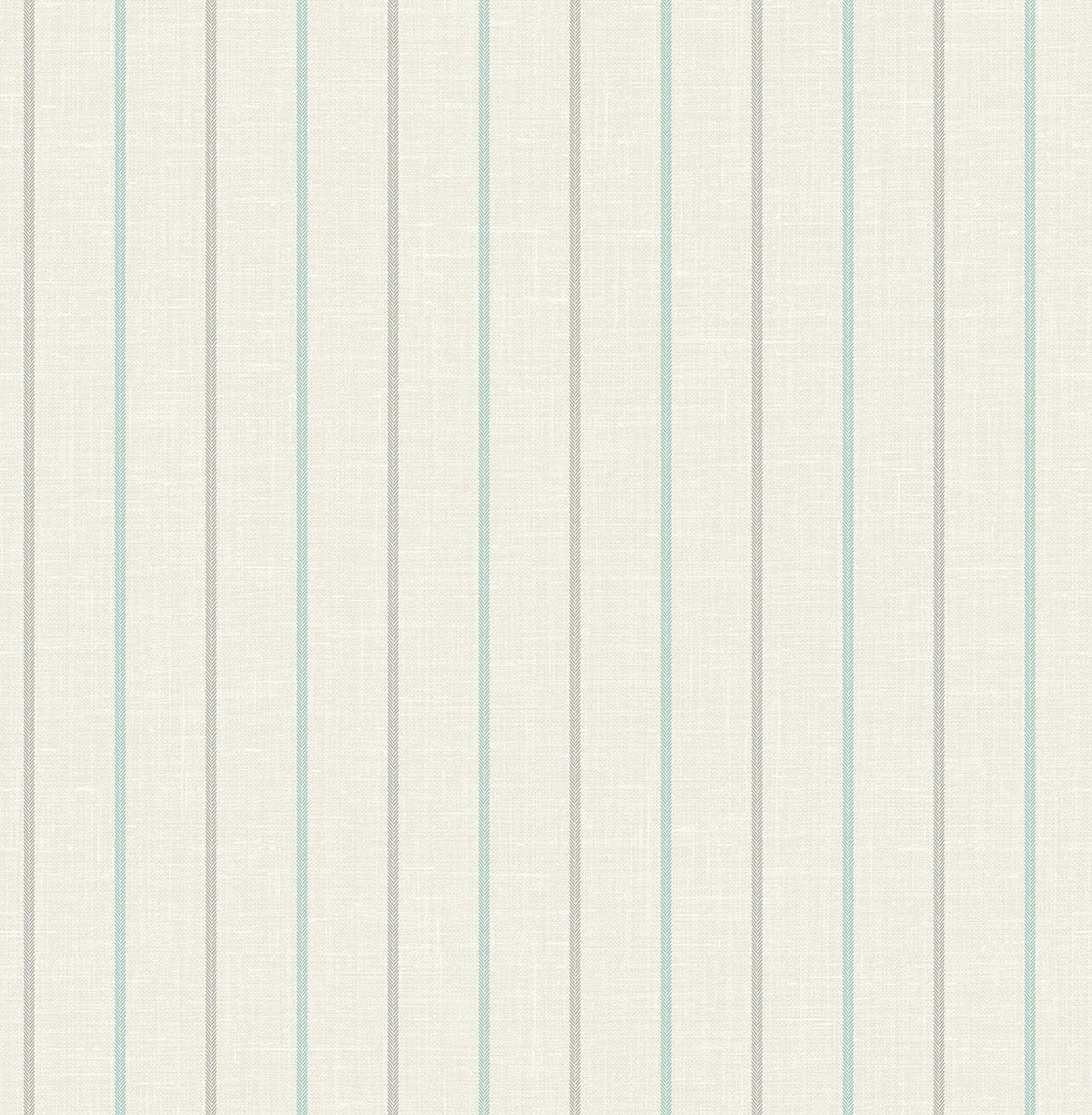 FC62508 Seabrook Designs French Country Wallpaper Andree Stripe Summer Sky & French Blue