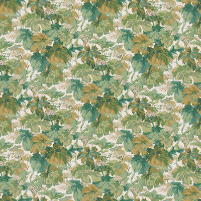 FD2025-S16 COUNTRY WALK EMERALD MULBERRY Fabrics Drapery Upholstery