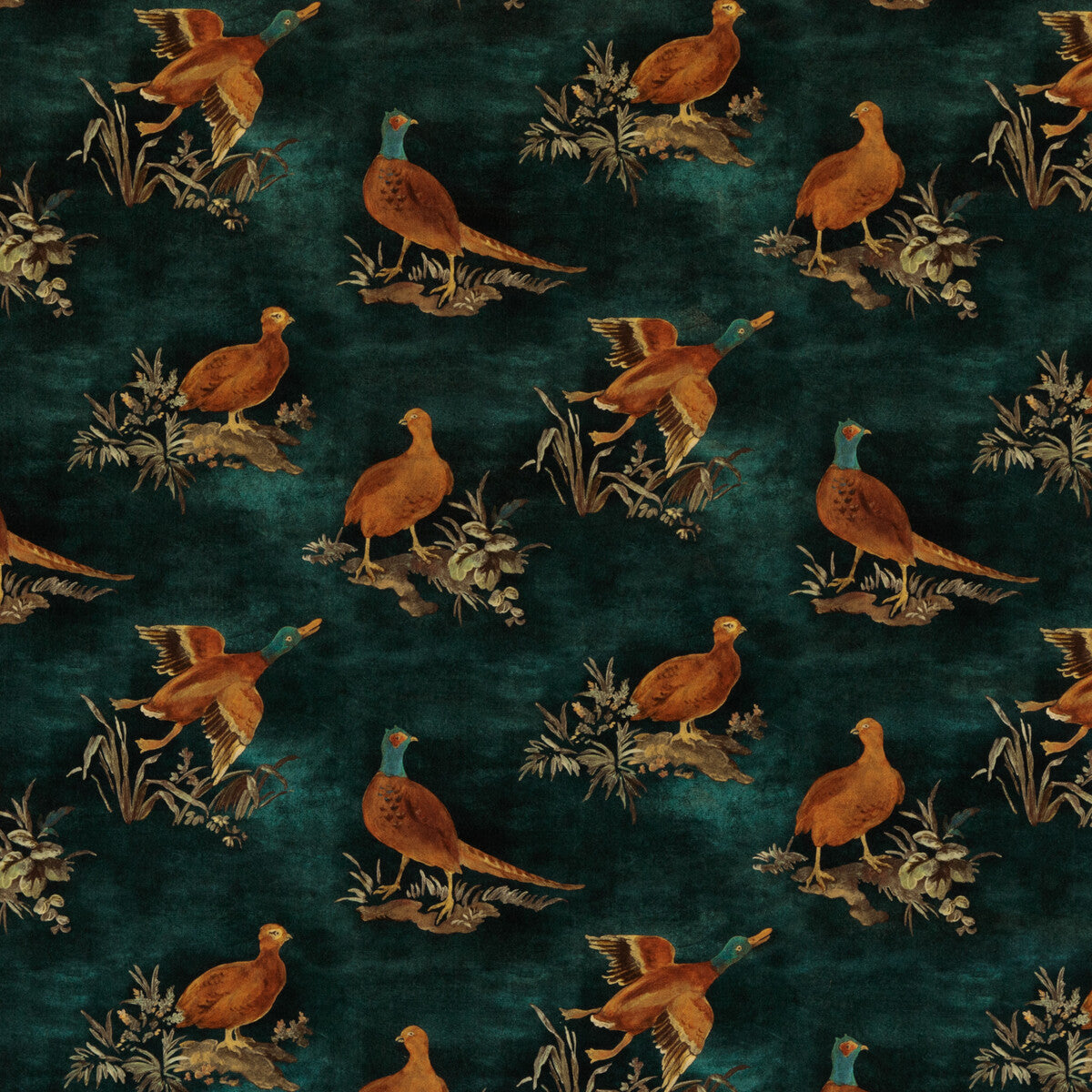 FD316-R122 GAME SHOW TEAL MULBERRY Fabrics Drapery Upholstery