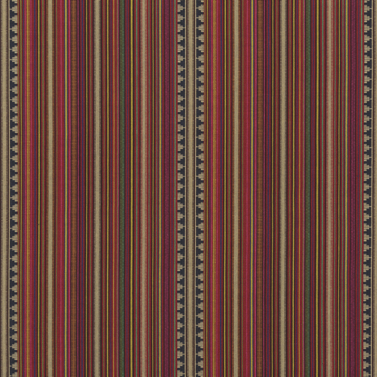 FD756-Y101 PAGEANT STRIPE MULTI MULBERRY UPHOLSTERY