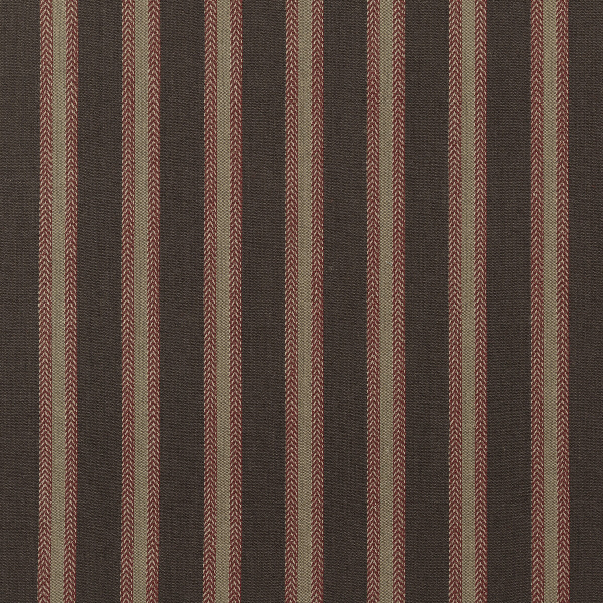 FD760-A132 CHESTER STRIPE WOODSMOKE/RUSSET MULBERRY UPHOLSTERY