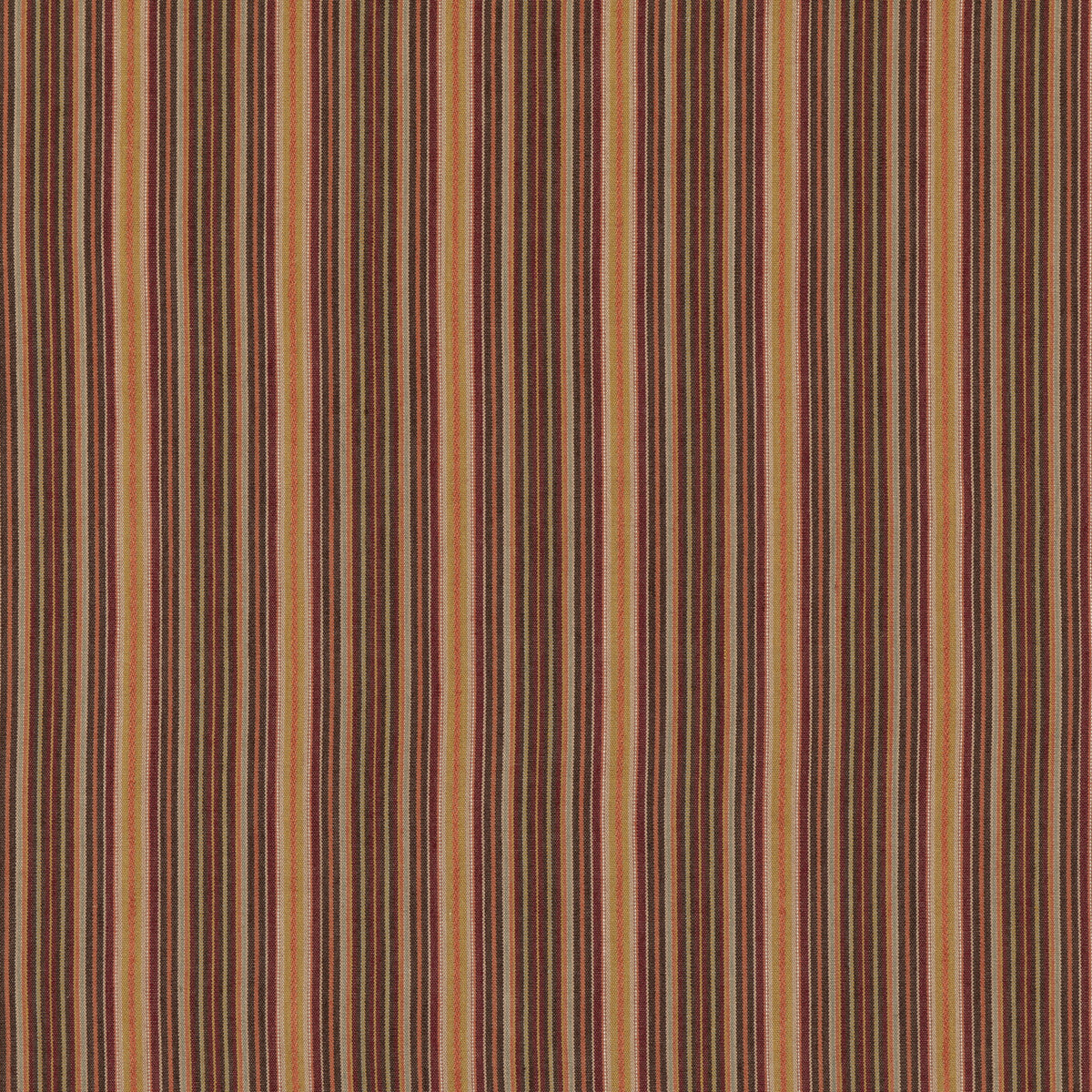 FD789-T30 FALCONER STRIPE SPICE MULBERRY Fabrics Drapery Upholstery
