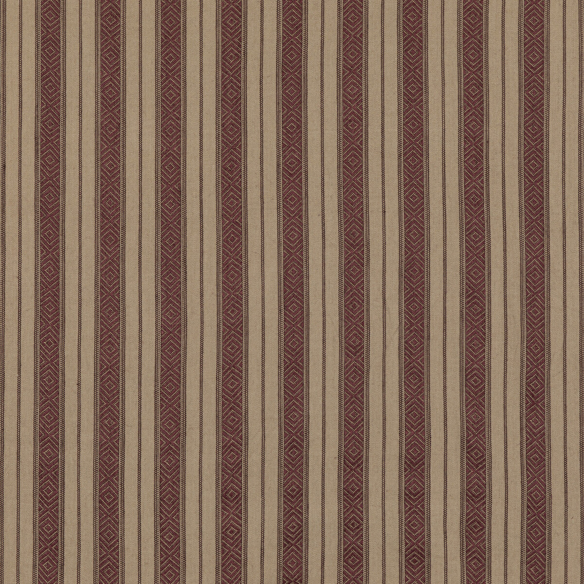 FD790-H113 COWDRAY STRIPE PLUM MULBERRY Fabrics Drapery Upholstery