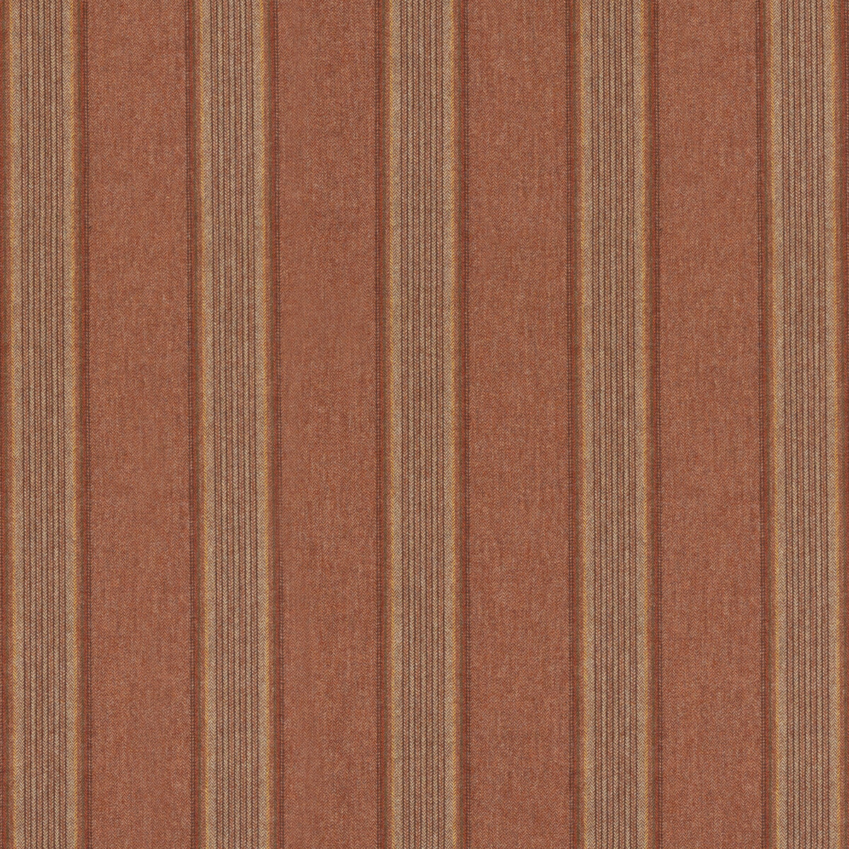 FD808-V55 MORAY STRIPE RUSSET MULBERRY UPHOLSTERY