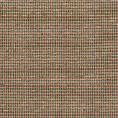 FD810-R50 BABINGTON CHECK TEAL/SPICE MULBERRY UPHOLSTERY