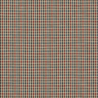 FD810-V110 BABINGTON CHECK RED/BLUE MULBERRY UPHOLSTERY