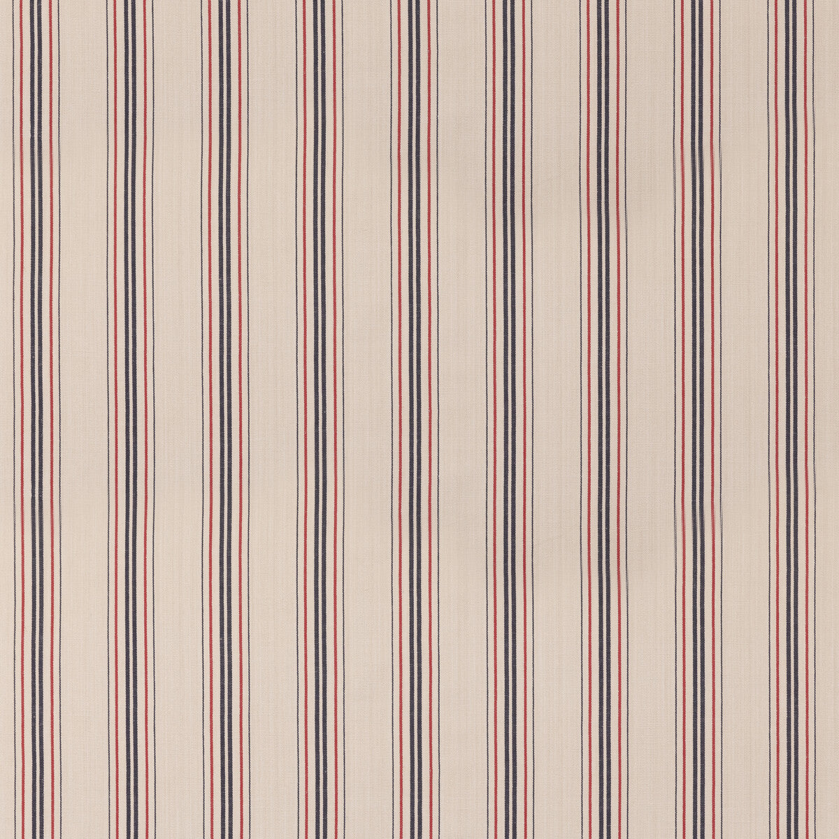 FD834-G103 SEAFORD STRIPE BLUE/RED MULBERRY Fabrics Drapery Upholstery