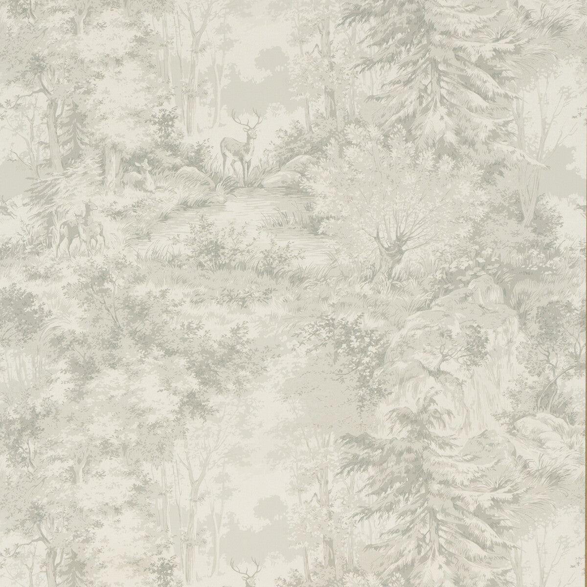 FG076-J125 TORRIDON SILVER/GREY MULBERRY Wallpaper