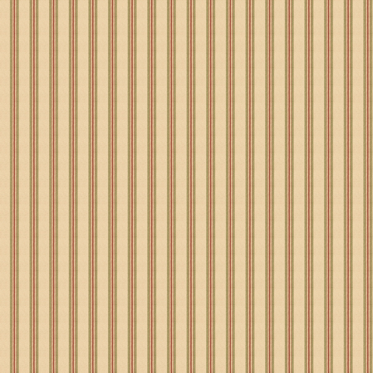FG109-R107 SOMERTON STRIPE MOSS MULBERRY Wallpaper