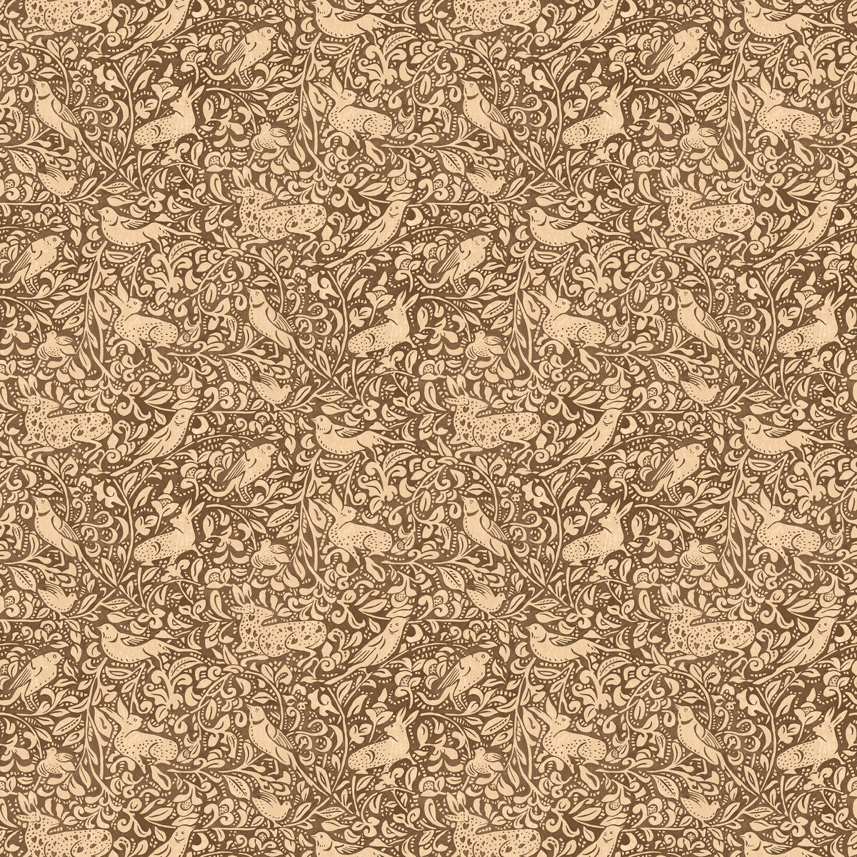 FG110-K74 HEDGEROW ESPRESSO MULBERRY Wallpaper