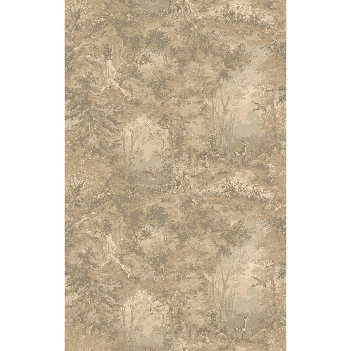 FG124-A15 MULBERRY WOODLAND WOODSMOKE MULBERRY Wallpaper