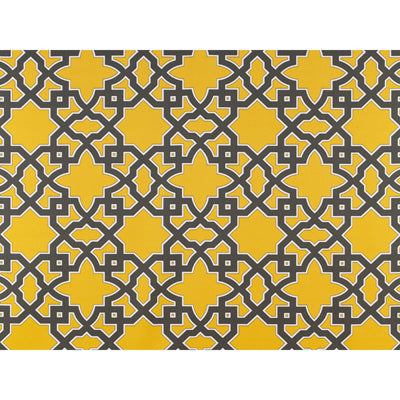 GDT5138-001 MERIDIEN AVENUE GRIS/AMARILLO GASTON Y DANIELA Fabrics Drapery Upholstery