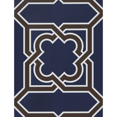 GDW5257-001 MARTIN AZUL/CHOCOLATE GASTON Y DANIELA Wallpaper