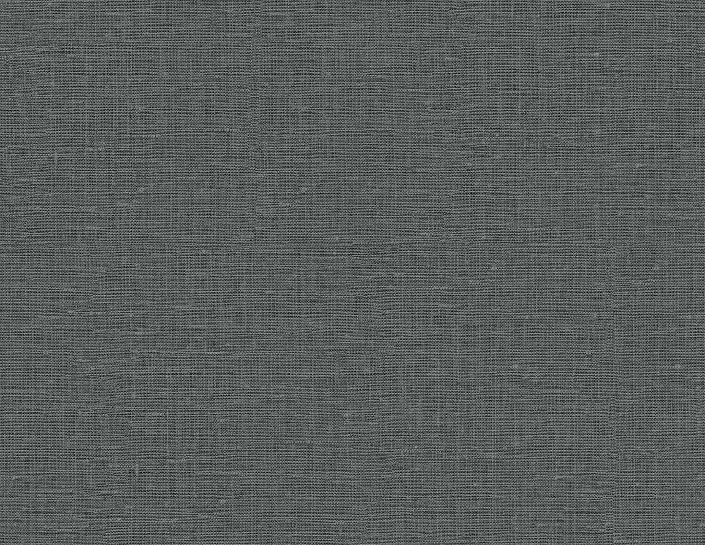 GT30031 Seabrook Designs Linen & Silk Textures Wallpaper Nomi Smoke Gray