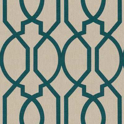GWF-3308-350 GAZEBO TEAL LEE JOFA MODERN Fabrics Drapery Upholstery